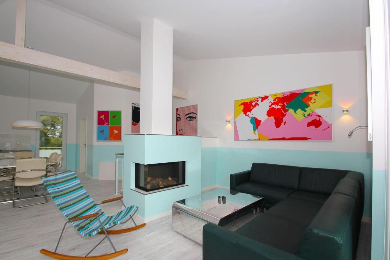 גוהרן Strandnah, Balkon, Meerblick, Sauna, Gratis Nutzung Vom Ahoi Erlebnisbad Und Sauna In Sellin - Beach House Schotstek מראה חיצוני תמונה